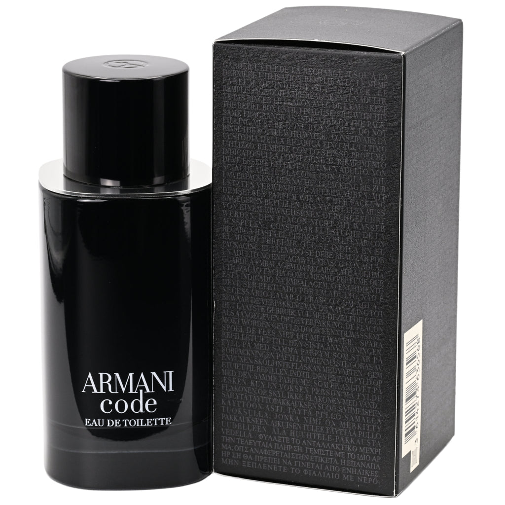Armani Code (refillable) by Giorgio Armani cologne for men EDT 2.5 oz New in Box