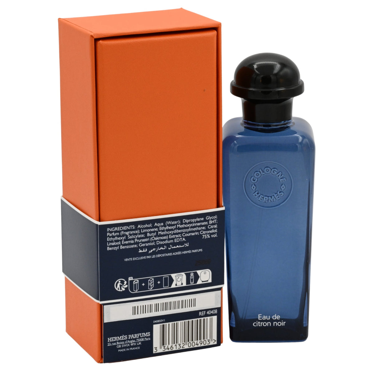 Eau De Citron Noir By Hermes cologne for unisex EDC 3.3 / 3.4 oz New in Box