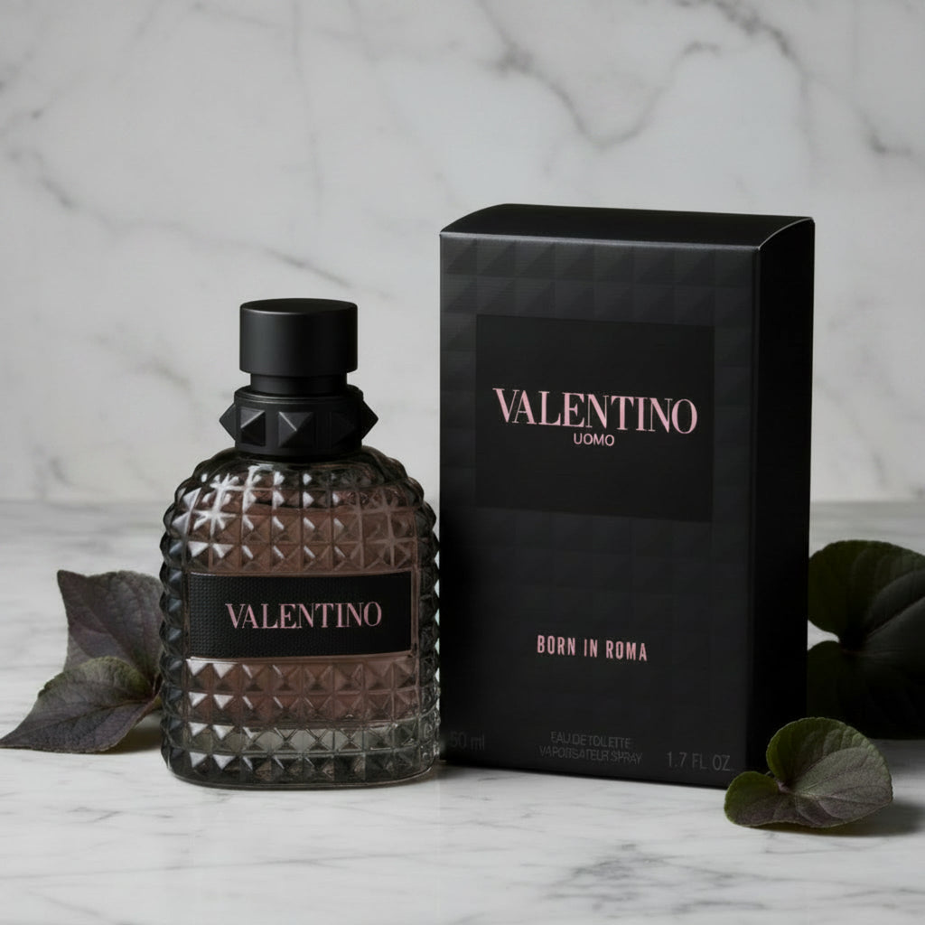Valentino Uomo Born in Roma Eau de Toilette (EDT) Spray for Men 1.7 oz (50 ml)