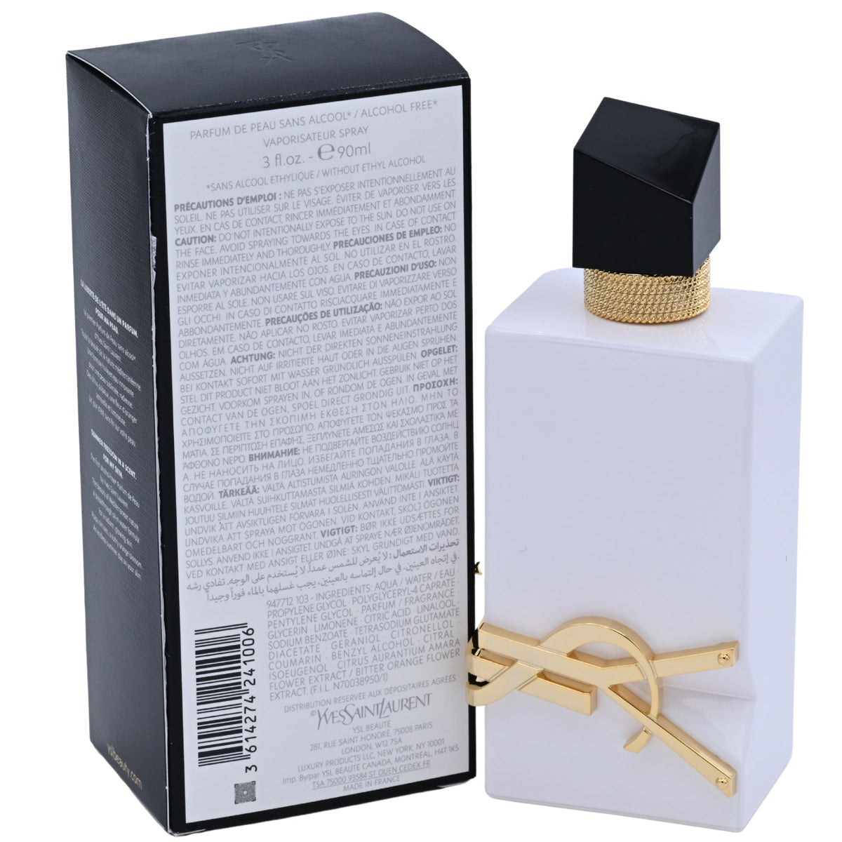 Yves Saint Laurent Libre L’Eau Nue Parfum de Peau Spray for Women 3.0 oz (90 ml)