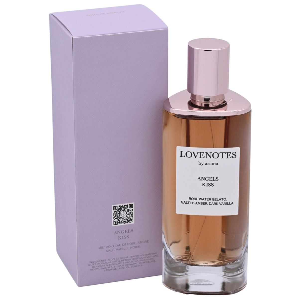 Ariana Grande LOVENOTES Angels Kiss Eau de Parfum Spray for Women 3.4 oz NIB