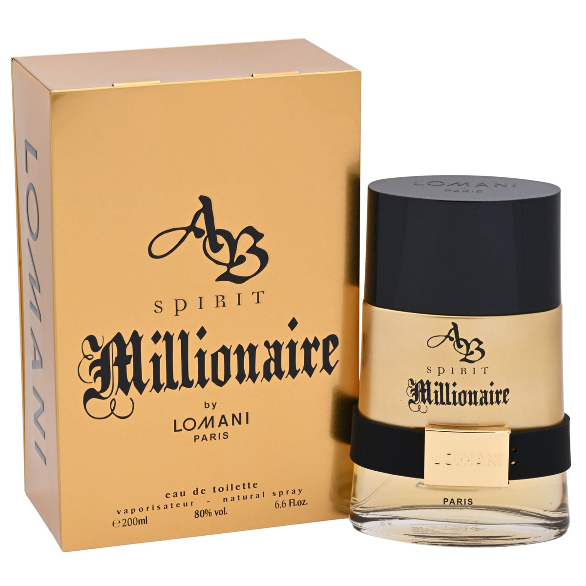 Lomani AB Spirit Millionaire Eau de Toilette (EDT) Spray Cologne for Men 6.6 oz