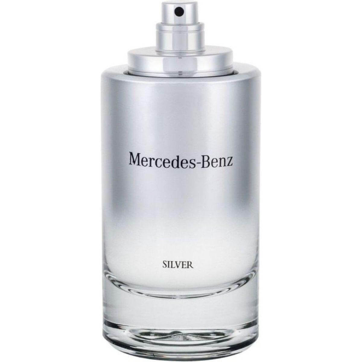 Mercedes-Benz Silver cologne for men EDT 4.0 / 4 oz New Tester