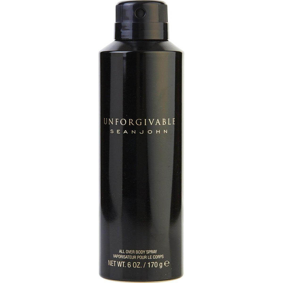 Unforgivable by Sean John men all over body spray 6 oz New